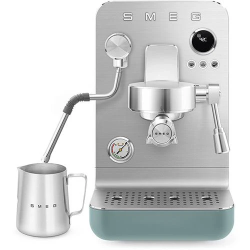 Máquina de Café Expresso Semiprofissional Smeg EMC02EGMEU Collezione | Verde Mate Esmeralda - Image 9