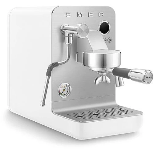Máquina de Café Expresso Semiprofissional Smeg EMC02WHMEU Collezione | Branco Mate - Image 3