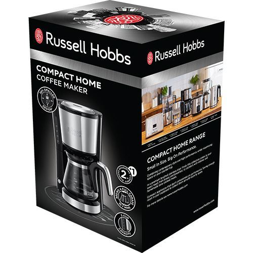 Máquina de Café Filtro Russell Hobbs 24210-56 - Preto e Inox - Outlet - Grade A - Image 2