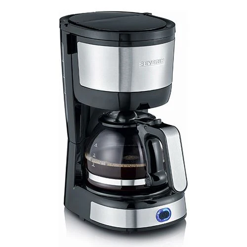 Máquina de Café Filtro Severin KA4808 - Preto e Inox