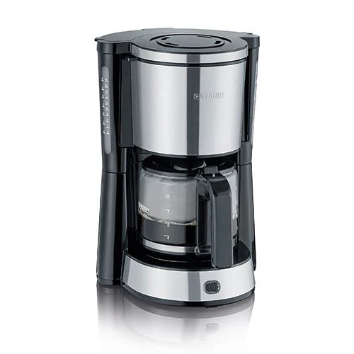 Máquina de Café Filtro Severin KA4822 - Preto e Inox