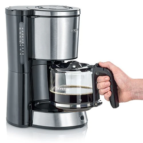 Máquina de Café Filtro Severin KA4822 - Preto e Inox - Image 2