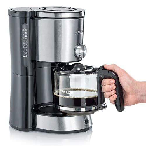 Máquina de Café Filtro Severin KA4825 - Preto e Inox - Image 2
