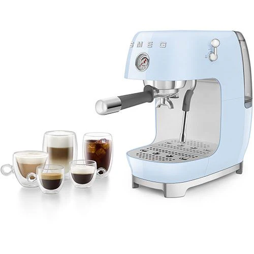 Máquina de Café Manual Cold Brew Smeg Anni 50 ECF03PBEU - Azul céu - Image 10