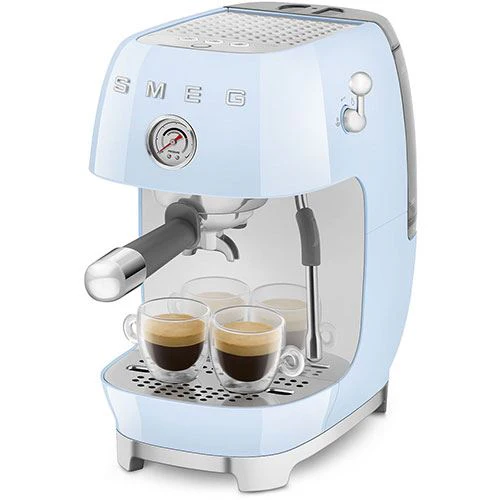 Máquina de Café Manual Cold Brew Smeg Anni 50 ECF03PBEU - Azul céu - Image 8