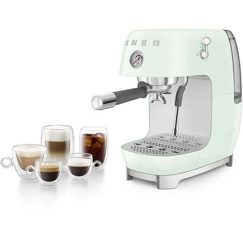 Máquina de Café Manual Cold Brew Smeg Anni 50 ECF03PGEU - Verde água - Image 10