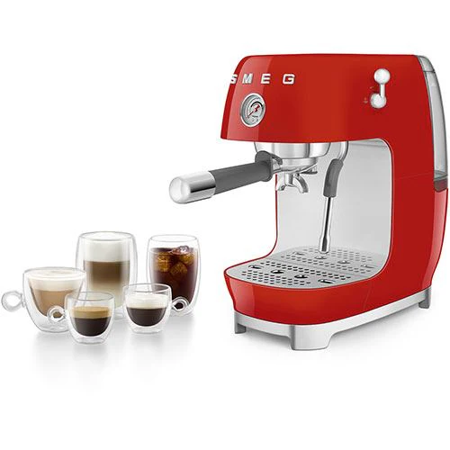 Máquina de Café Manual Cold Brew Smeg Anni 50 ECF03RDEU - Vermelho - Image 10