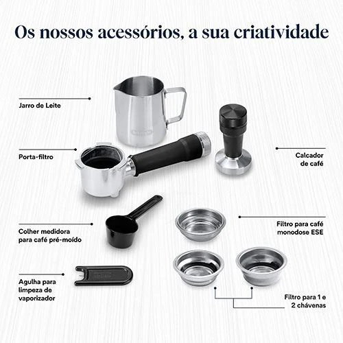 Máquina de Café Manual DeLonghi Dedica Duo EC890.M - Metal - Outlet - Grade A - Image 12