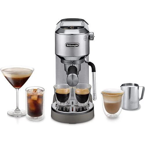 Máquina de Café Manual DeLonghi Dedica Duo EC890.M - Metal - Outlet - Grade A - Image 2