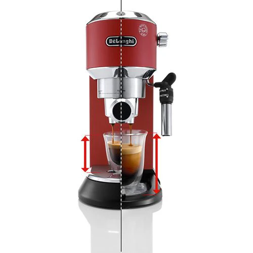 Máquina de Café Manual DeLonghi Dedica Style EC685.R - Vermelho - Image 6