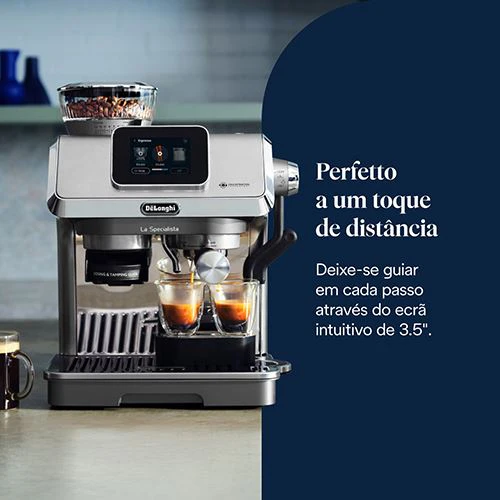 Máquina de Café Manual DeLonghi La Specialista Touch EC9455.M - Metal - Image 2