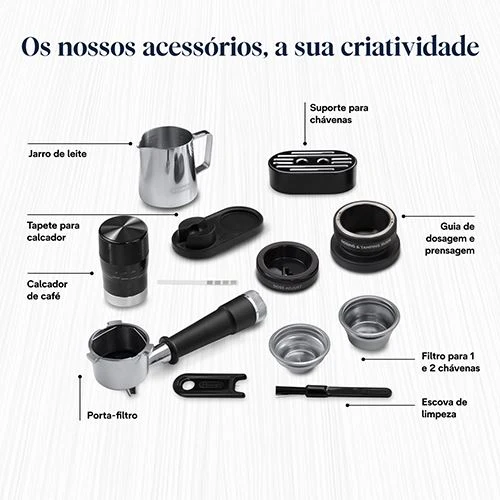 Máquina de Café Manual DeLonghi La Specialista Touch EC9455.M - Metal - Image 9