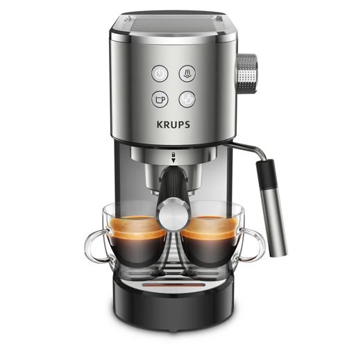 Máquina de Café Manual Krups Virtuoso XP442C11 - Preto e Inox - Image 3