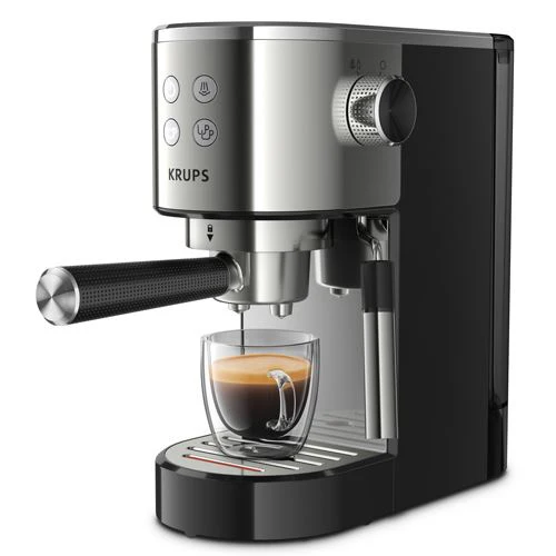 Máquina de Café Manual Krups Virtuoso XP442C11 - Preto e Inox - Image 4