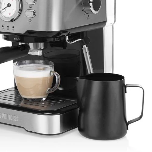 Máquina de Café Manual Princess 249415 Espresso e Adaptador ESE - Aço metálico - Image 3