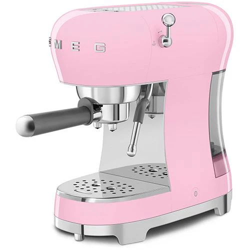 Máquina de Café Manual Smeg Anni 50 ECF02PKEU - Rosa - Image 4