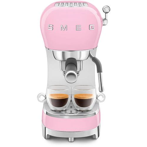 Máquina de Café Manual Smeg Anni 50 ECF02PKEU - Rosa - Image 5