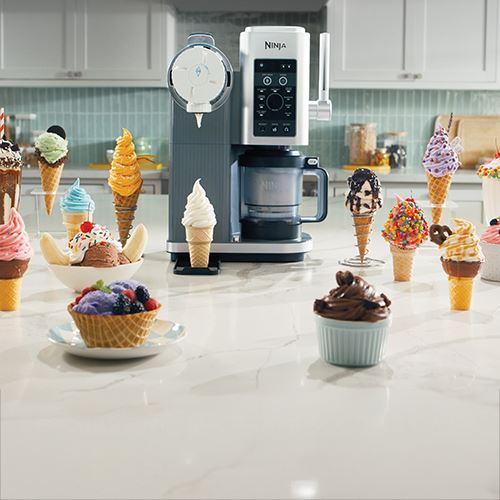 Máquina de Gelados Ninja NC701EU Creami Scoop Swirl | 2 L | Prateado - Image 2