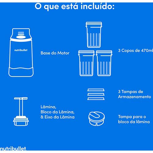 Máquina de Gelados Nutribullet® Chill Ice Cream Maker NBD0503W | 0.47L | 500 W | Branco - Image 12