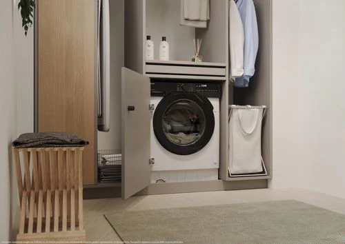 Máquina de Lavar e Secar Roupa Encastrável Haier BHA6SD696M6DB9-S | 9/6 Kg | 1400 RPM | D | Branco - Image 3