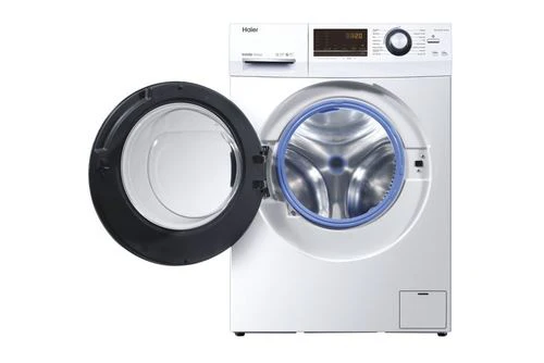 Máquina de Lavar e Secar Roupa Haier Serie 636 HWD100-BP14636N | 10/6 Kg | 1400 RPM - Branco - Image 2
