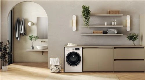 Máquina de Lavar e Secar Roupa Whirlpool FFWDD 1074489 BV SPT | 10/7 Kg | 1400 RPM | C | Branco - Outlet - Grade B - Image 3