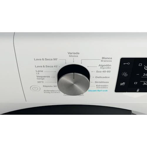 Máquina de Lavar e Secar Roupa Whirlpool FFWDD 1074489 BV SPT | 10/7 Kg | 1400 RPM | C | Branco - Outlet - Grade B - Image 5