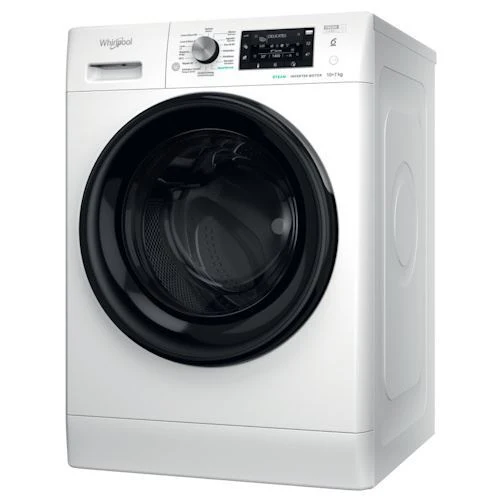 Máquina de Lavar e Secar Roupa Whirlpool FFWDD 1074489 BV SPT | 10/7 Kg | 1400 RPM | C | Branco - Outlet - Grade B - Image 8