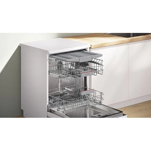 Máquina de Lavar Loiça Bosch SMS4EMW06E | 14 Talheres | 60 cm | B | Branco - Image 3