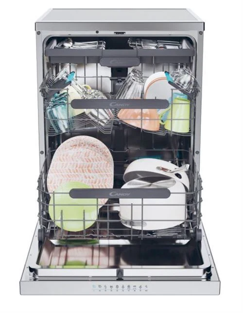 Máquina de Lavar Loiça Candy CF 6B4S1PX | 16 talheres | 60 cm | B | Aço inoxidável - Outlet - Grade C - Image 5