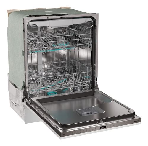 Máquina de Lavar Loiça Encastrável Hisense HV16D5 | 16 talheres | 60 cm | D | Branco - Image 3