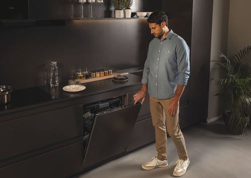 Máquina de Lavar Loiça Encastrável Haier XIB 6B2D3FB | 16 talheres | 60 cm | B - Image 2