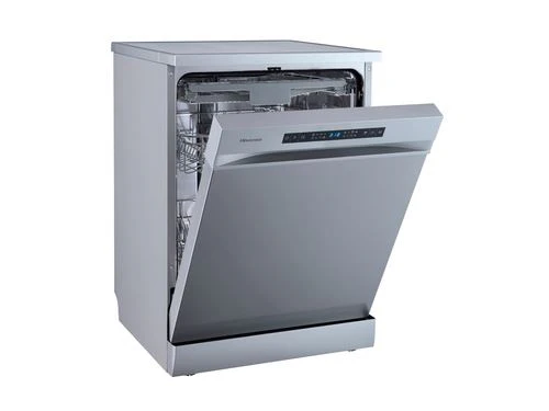 Máquina de Lavar Loiça Hisense HS643D10X | 14 talheres | 60 cm | D | Aço inoxidável - Image 2