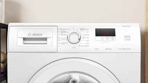 Máquina de Lavar Roupa Bosch WGE03400EP | 8 Kg | 1400 RPM | a | Branco - Outlet - Grade B - Image 2