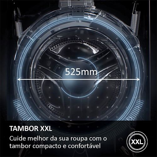 Máquina de Lavar Roupa Haier HW90-B14959EU1 | 9 Kg | 1400 RPM | A | Branco - Image 5