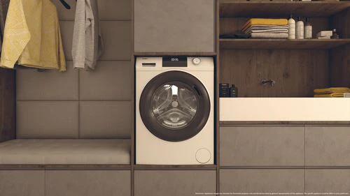 Máquina de Lavar Roupa Haier HW90-BP14929A-S | 9 Kg | 1400 RPM | A | Branco - Image 8