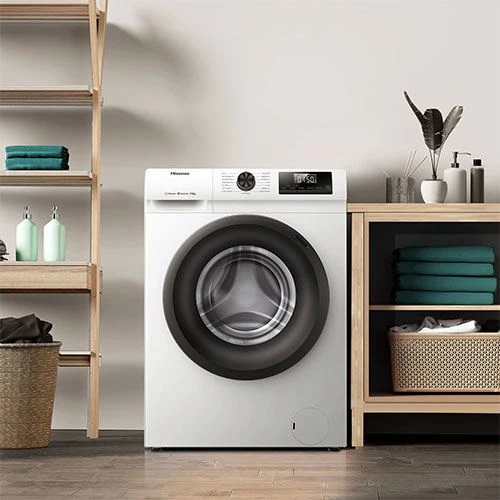 Máquina de Lavar Roupa Hisense WF1Q1041BW | 10 Kg | 1400 RPM | A | Branco - Image 8