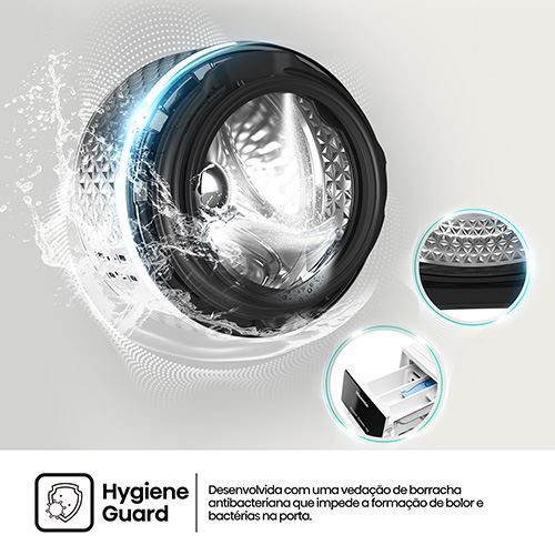 Máquina de Lavar Roupa Hisense WF3S9043BW3 | 9 Kg | 1400 RPM | a | Branco - Outlet - Grade B - Image 7