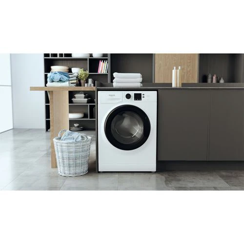 Máquina de Lavar Roupa Hotpoint NS 722U WK SPT N | 7 Kg | 1200 RPM | E | Branco - Outlet - Grade C - Image 2