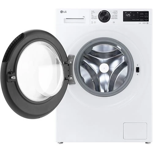 Máquina de Lavar Roupa LG F2X50S8TLB Slim  | 8 Kg | 1200 RPM | A | Branco - Image 2