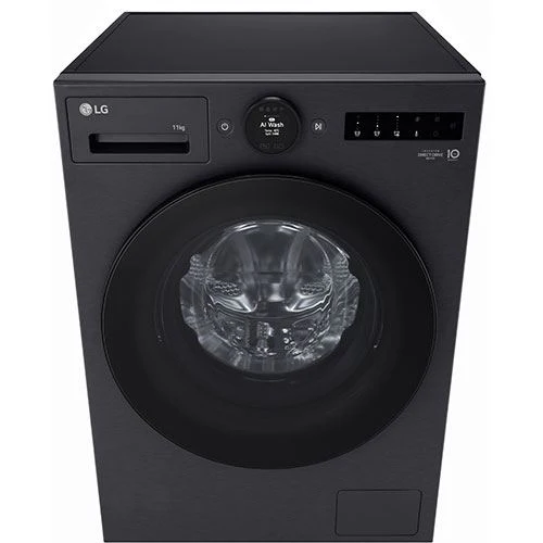 Máquina de Lavar Roupa LG F4X7511TBB | 11 Kg | 1400 RPM | A | Preto Mate - Image 3