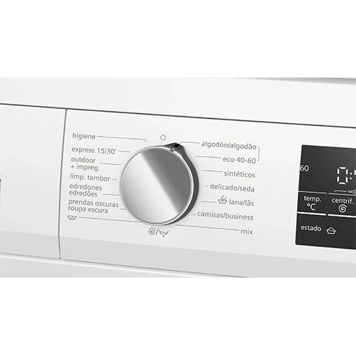Máquina de Lavar Roupa Siemens WU14UT62ES iQ500 | 9 Kg | 1400 RPM | A | Branco - Image 3