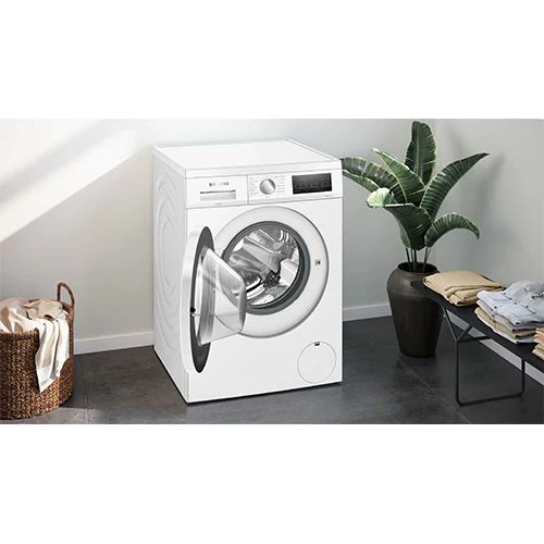 Máquina de Lavar Roupa Siemens WU14UT62ES iQ500 | 9 Kg | 1400 RPM | A | Branco - Image 4