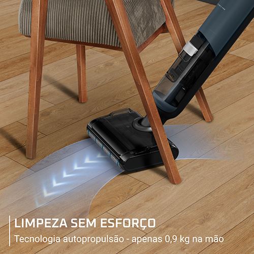 Máquina de Limpeza de Pavimentos Rowenta GZ5436E0 X-Clean 5 Pro - Azul | Preto - Image 2