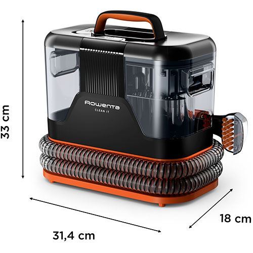 Máquina de Limpeza Rowenta In5011F0 Clean It | Preto - Outlet - Grade A - Image 7