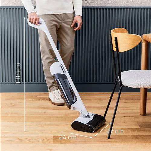 Máquina de Limpeza Rowenta X-Clean 12 GZ7257E0 | Lava e Aspira | 65 min. | Branco - Image 7