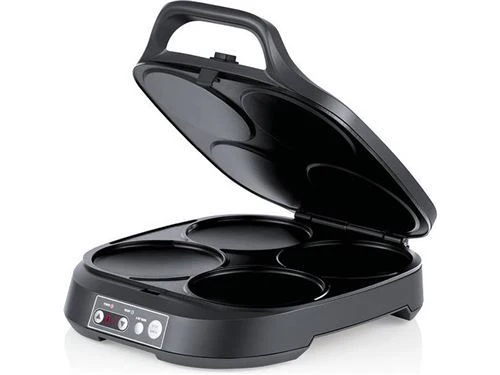 Máquina de Panquecas e Snacks Flama 4906FL - 4 Cavidades - Preta - Outlet - Grade A - Image 4