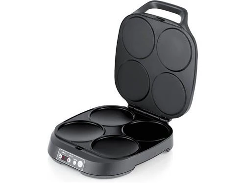 Máquina de Panquecas e Snacks Flama 4906FL - 4 Cavidades - Preta - Outlet - Grade A - Image 5
