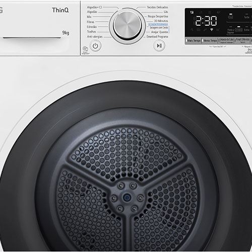 Máquina de Secar LG RH90V5AV6N | 9 Kg | Bomba de Calor | D | Branco - Image 5