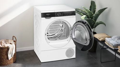 Máquina de Secar Siemens iQ500 WQ45G2D1ES | Carregamento Frontal | 9 Kg | Bomba de Calor | C | Branco - Image 3